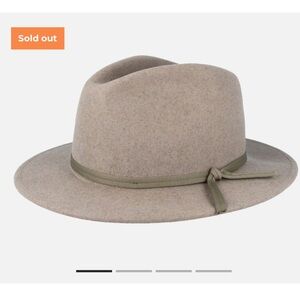 Coleman Heather Natural Fedora - Brixton
